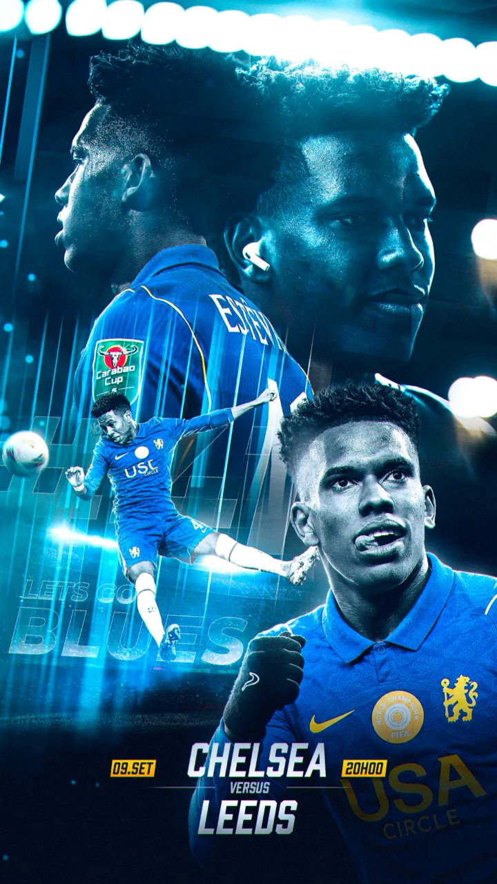 Arte de matchday: Chelsea × Leeds